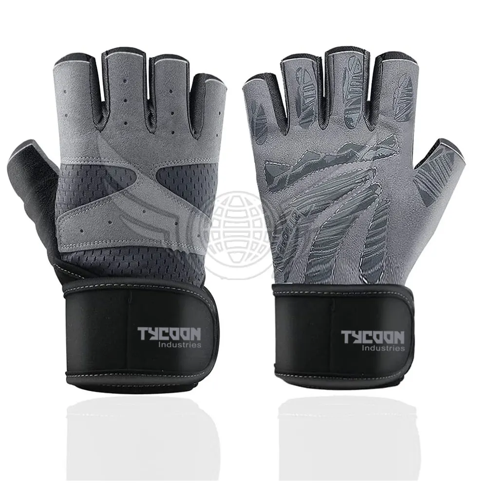 2022 Hot Sale Weight Lifting Gloves Half Finger Fitness Gym Gloves With Wrist Support For Men And Women
