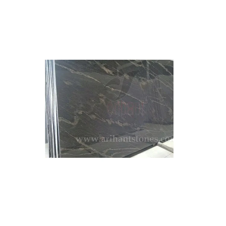 Hot Sale Premium Quality Black Gold Granite Slab Available At Affordable Price From Indian Exporter