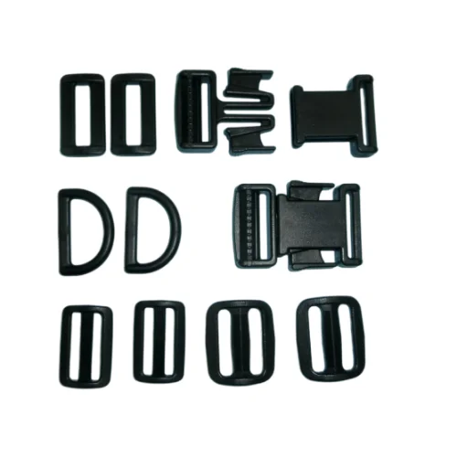 Customized Blank Plastic Belt Buckle Equipment Helmet Tool Fasteners with Clip for Various Applications