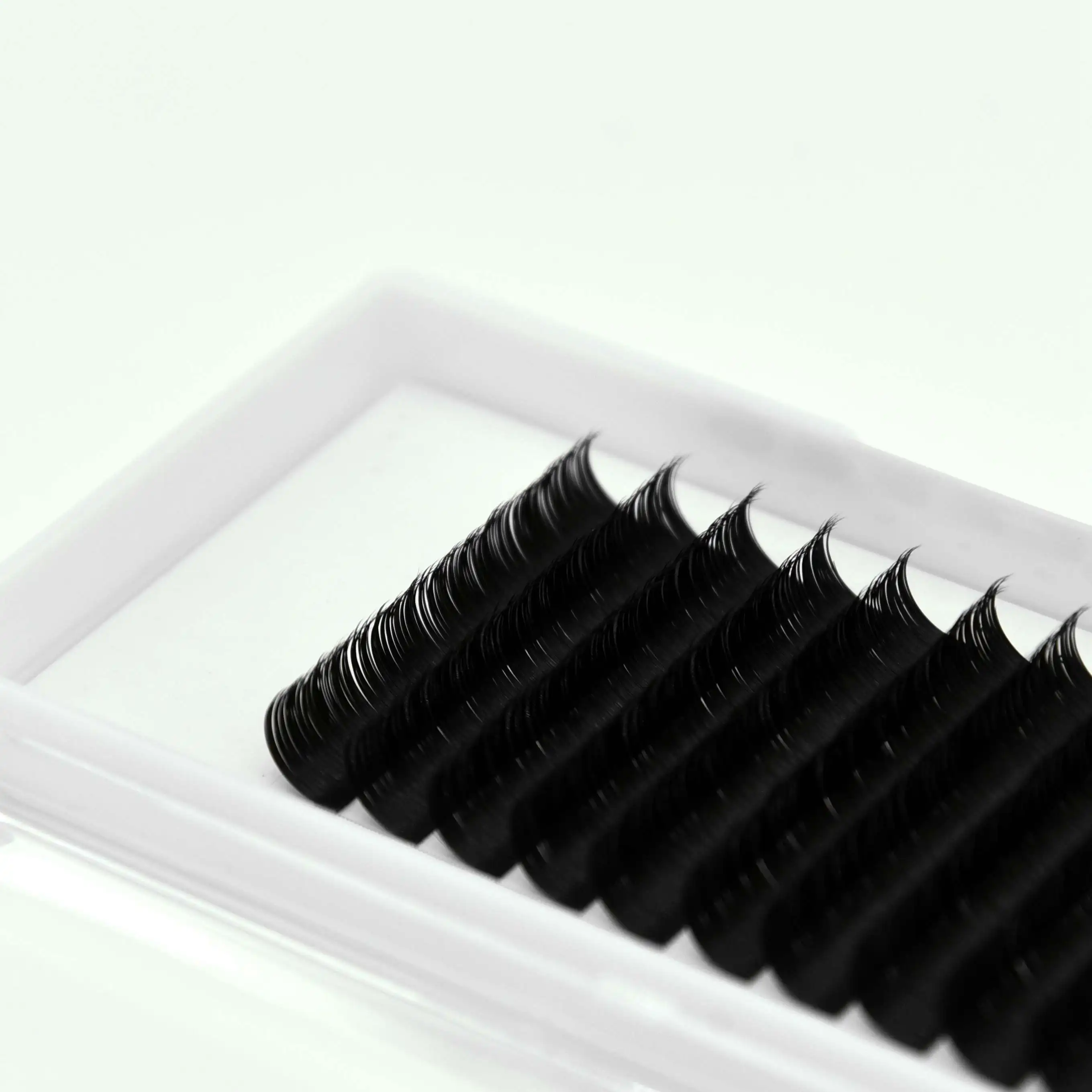 Супер темный черный логотип норка кашемир 0 03 J Curl Lash Лотки 8-15 мм Смешанные ресницы