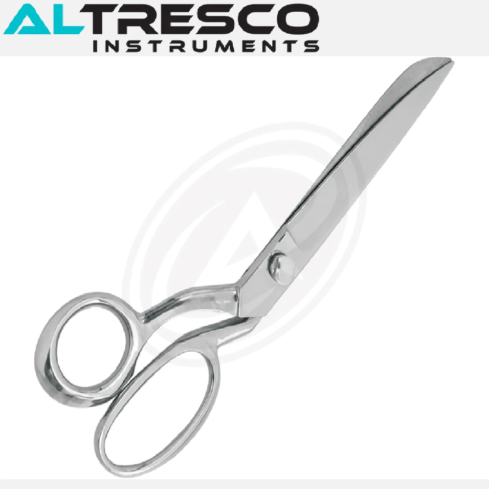Industrial/Professional Tailor Shears Stainless Steel With Black Lacquered Handle