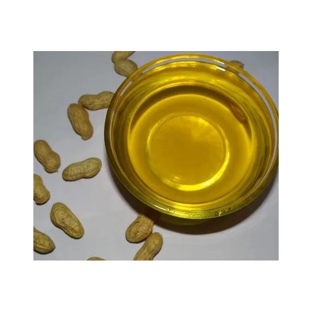 Customized Packaging Flavored Bulk packed Groundnut oil Plastic Bottle High Nutrition Cold Pressed 100% Organic Seeds Peanut Oil