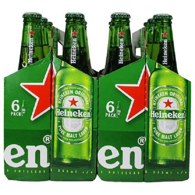 Дешевая и качественная пивная бутылка Heineken Premium Lager банка 12x330