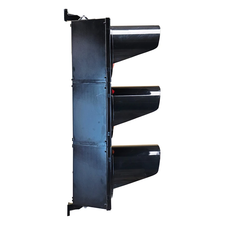 200 mm Pedestrian Traffic Light with 5 mm LED PC Material 12V Voltage for Roadway Use