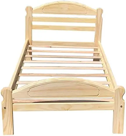 Wholesale Solid Natural Wood Beds Sturdy & Durable Available in Twin/Full/King/Queen Sizes Made in Vietnam