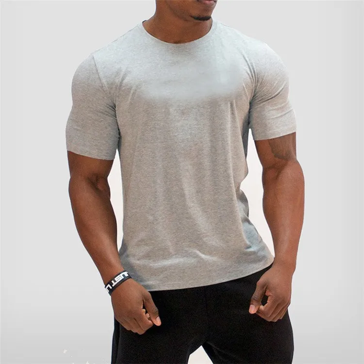 New Arrivals Monogrammed Round Neck T Shirts Factory Wholesale Price Plus Size High Quality T-shirt for Men Wholesale