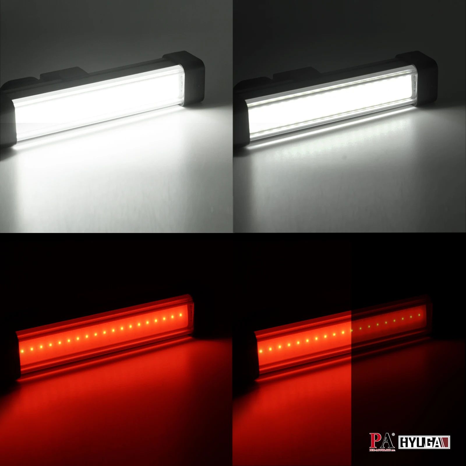 COB Portable Working light LED Magnetic Rechargeable Car Repair tool light Hand Held Work Lamp with hanging hook work lights PA