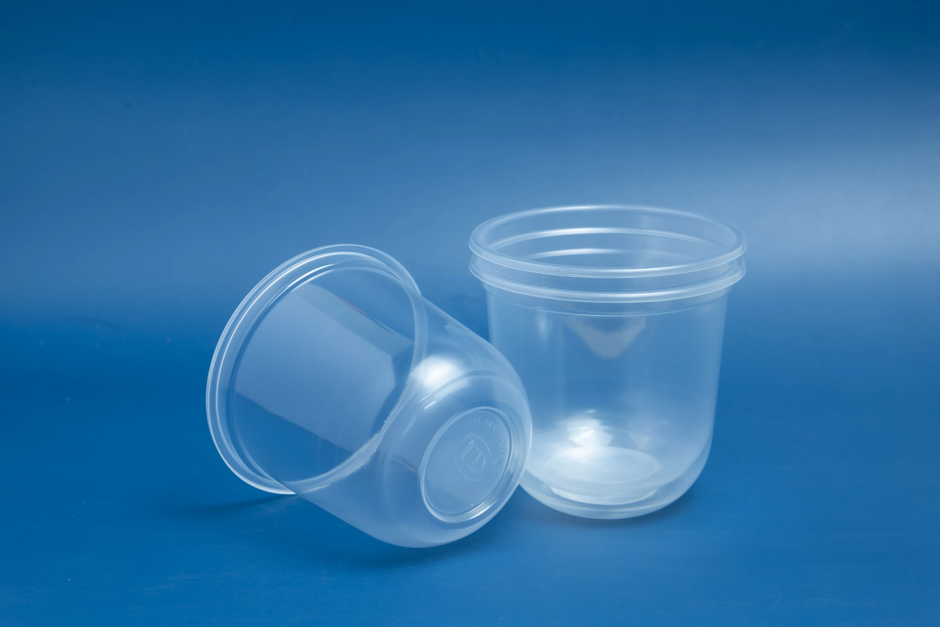 U Shape PP Plastic Cup Disposable Transparent  clear 12oz 16oz 24oz Takeaway Customized Manufacturer Good Price