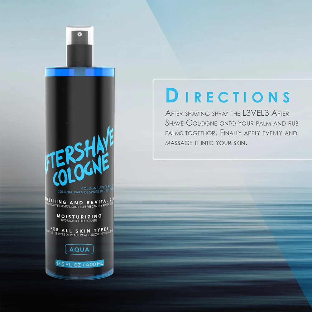 Private Label Organic Man Beard Care Aftershave Spray Moisturizing Nourishing Soothing Mens Aftershave Cologne After Shave