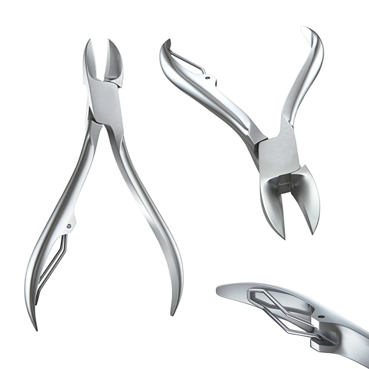Nail Clippers Thick or Ingrown Toenails Cutter Professional Fingernail Toenail Nipper for Manicure & Pedicure