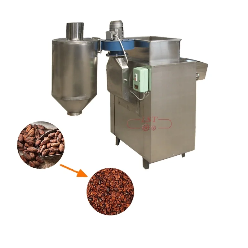 Cocoa Bean Peeling Machine Automatic Cacao Winnower Coffee Bean Skin Remover Machine Chocolate Small Size Machine Melting