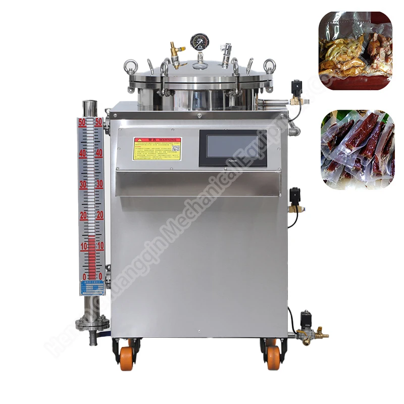 Uvc Food Sterilizer Food Sterilizers Macrowave Counter Pressure Retort