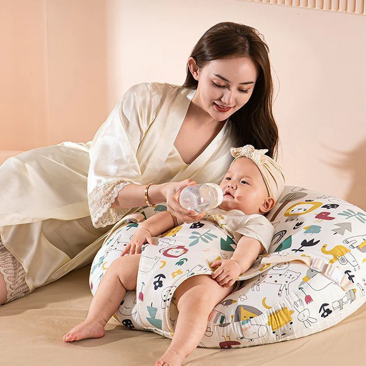 Breastfeeding Pillow, Multifunctional Baby Feeding Support Nursing Pillow for Tummy Time Perfect for Bonding with Baby