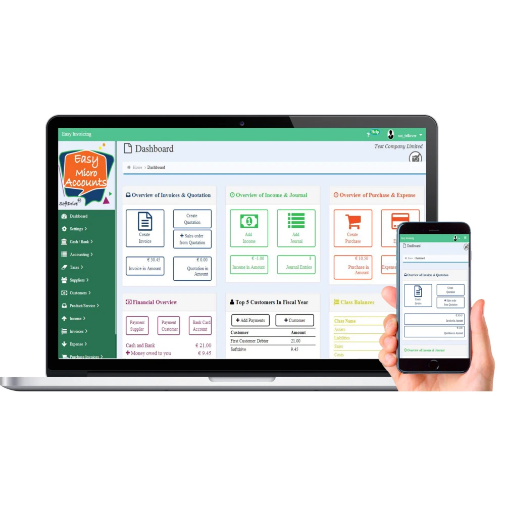 Beautiful & best Business Accounting Software and mobile app development company in India