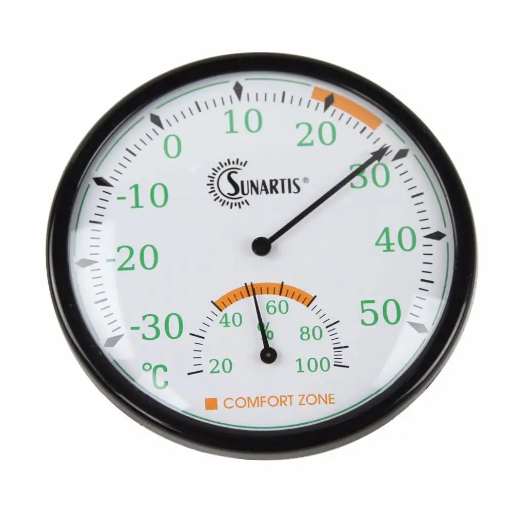 Indoor Outdoor Thermometer Hygrometer Wireless Weather Station Portable Perfect for Measuring Indoor Temperature and Humidity