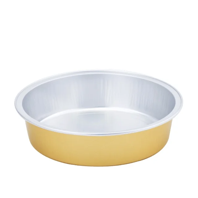 ABL 215ML Restaurant Takeout Aluminum food container Fast Sealing Aluminium foil plate