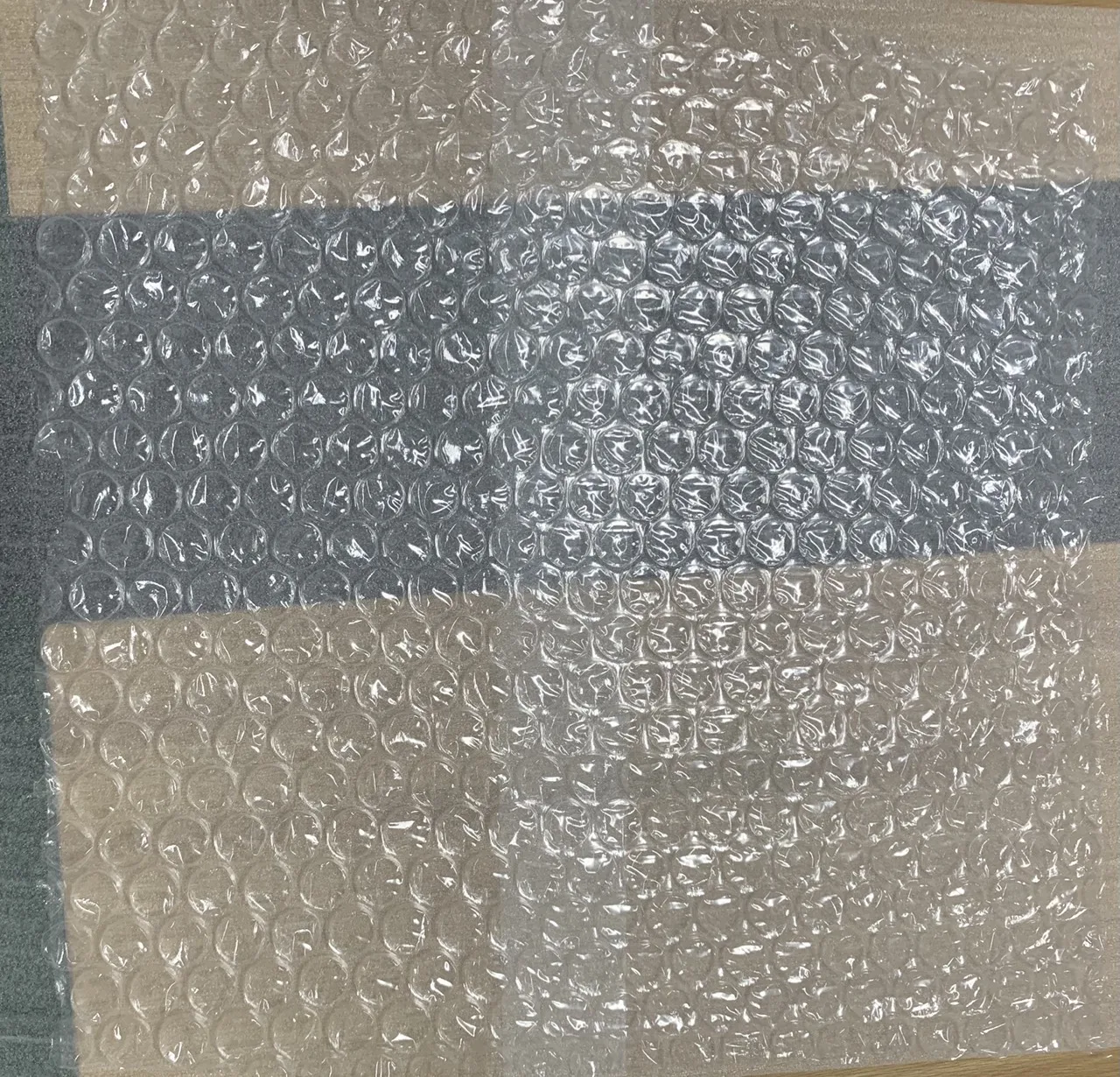 Cheap transparent packaging bubble rolls protective bubble sheet plastic roll made in Vietnam