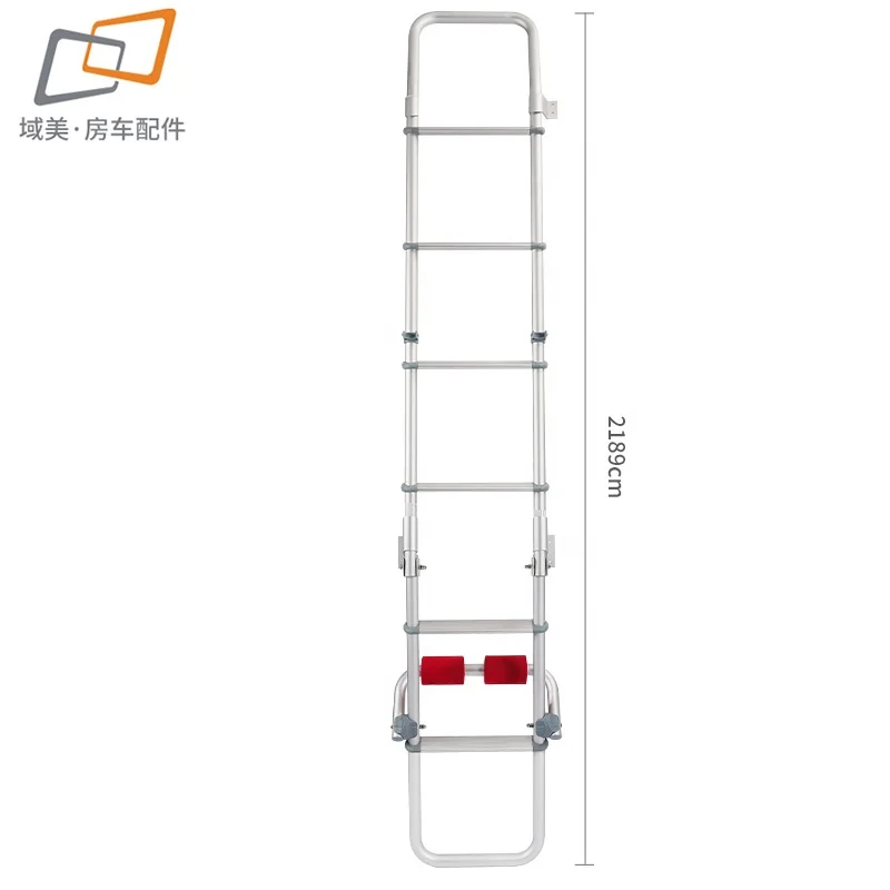 Easy-to-install Rear Folding RV Ladder Motorhomes Accessory