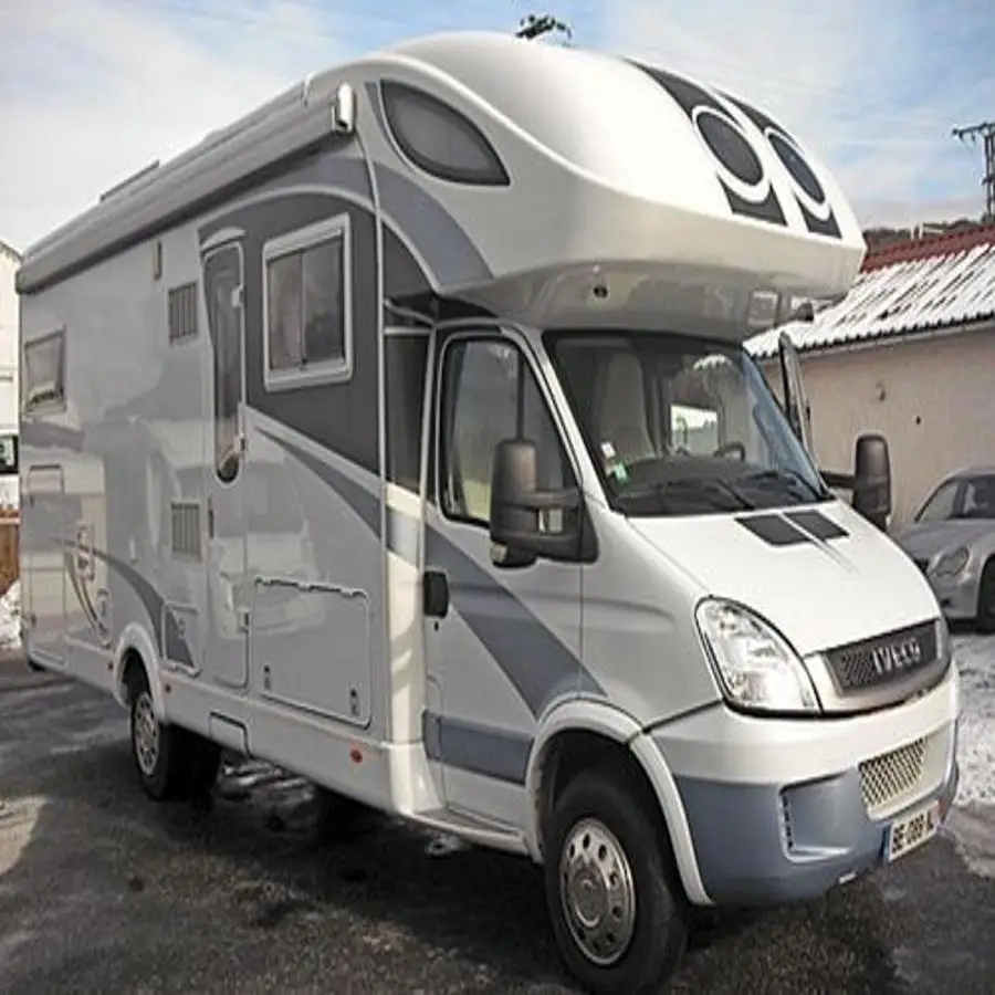 Buy RV Motorhomes camper trailer off road travel trailer Caravan Mobile Home Motorhome Wholesale Best Price