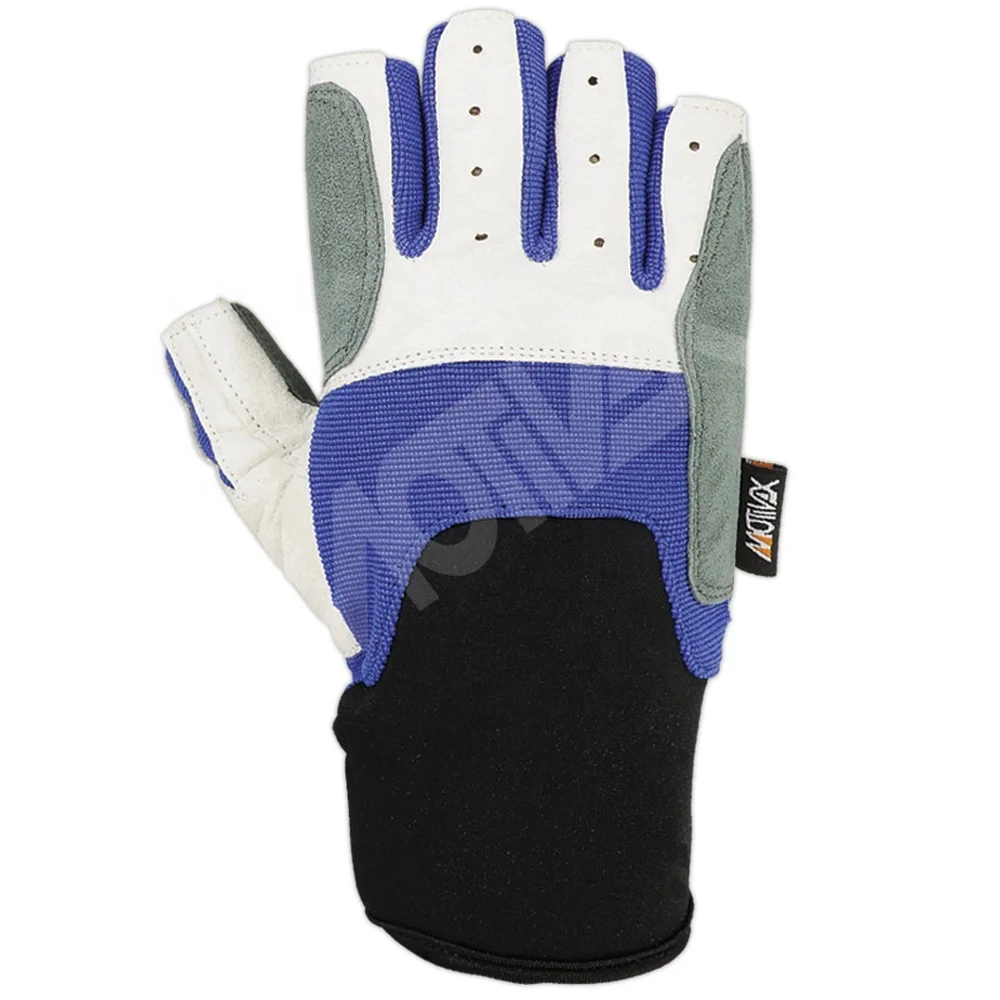 Sailing Gloves Reinforced Palm Fingers Yachting Kayaking Fishing Shooting Gloves Watersport Rock Climbing Boat Sail Race Glove