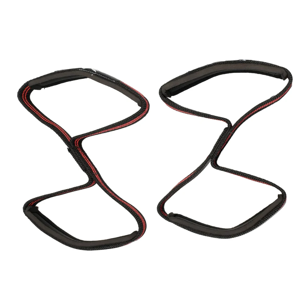 Superior Quality Neoprene Cotton Figure 8 Gym Workout Straps Hot Selling Power Lifting Straps Fitness Training Very Reasonable