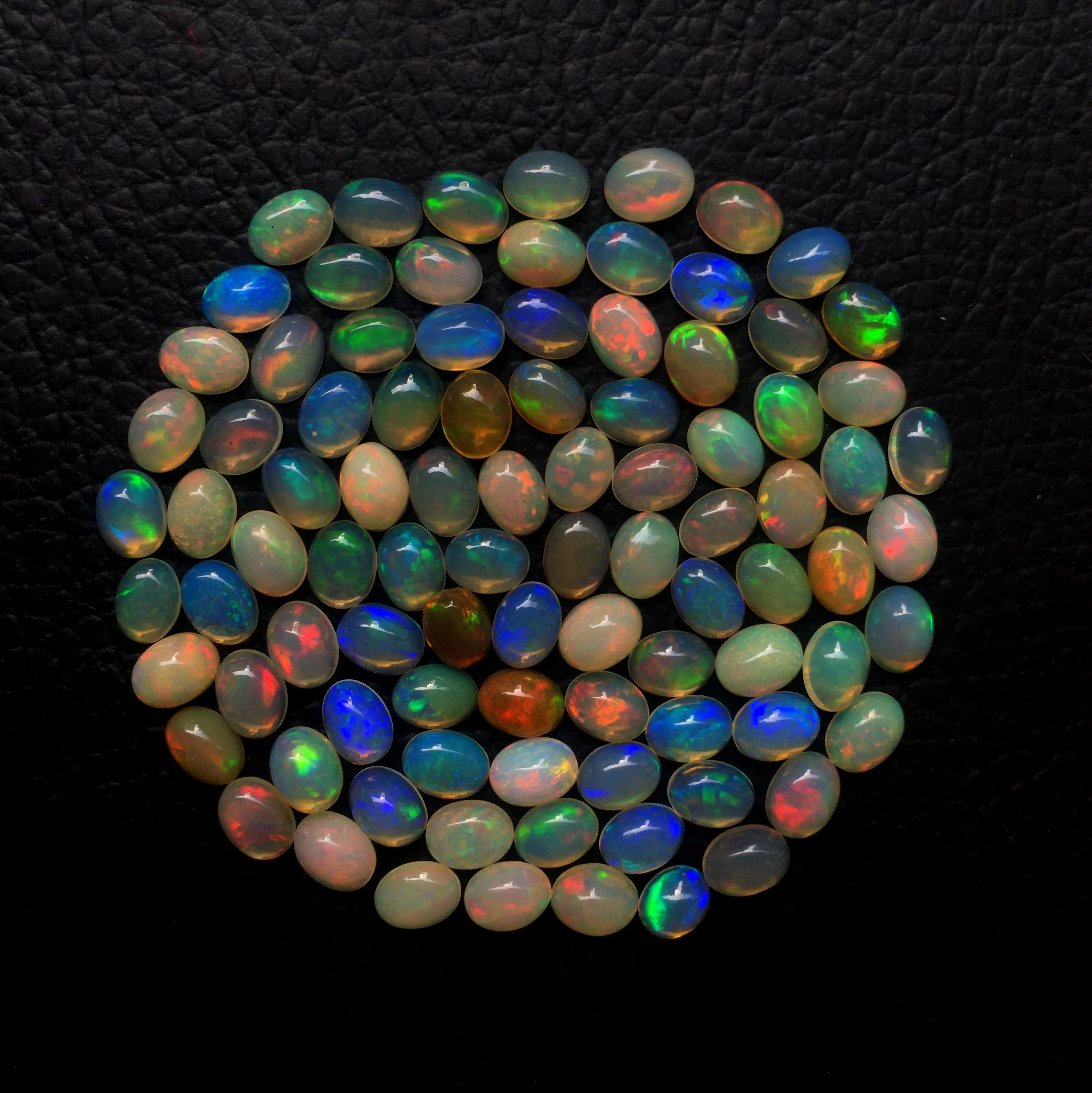 Wonderful Quality Natural Ethiopian Welo Opal Calibrated Plain Cabochon Making Jewelry Ring Wholesaler Price per Carat