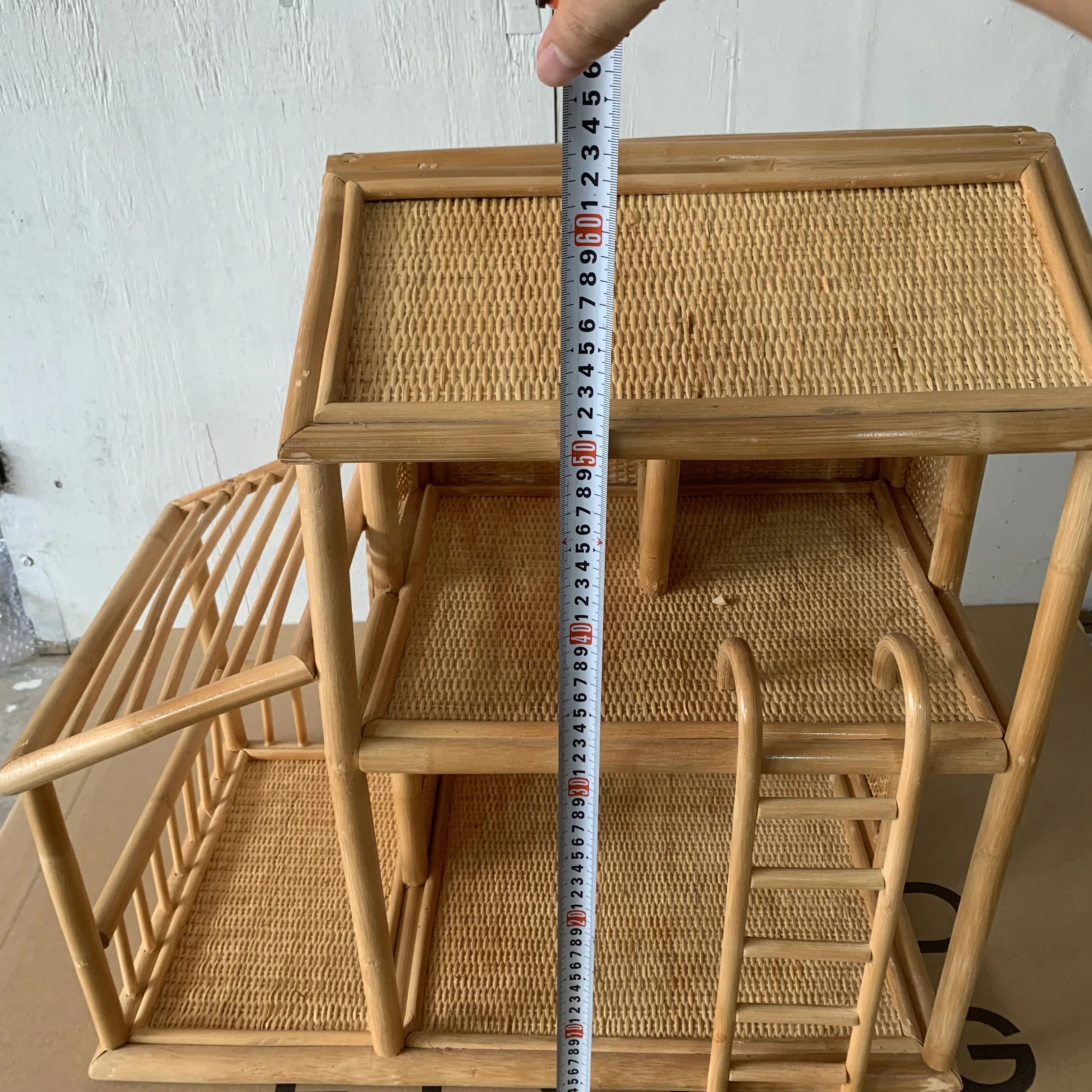 High Quality Dollhouse Little One Rattan Doll House Made in Vietnam For Wild Adventures For The Imagination