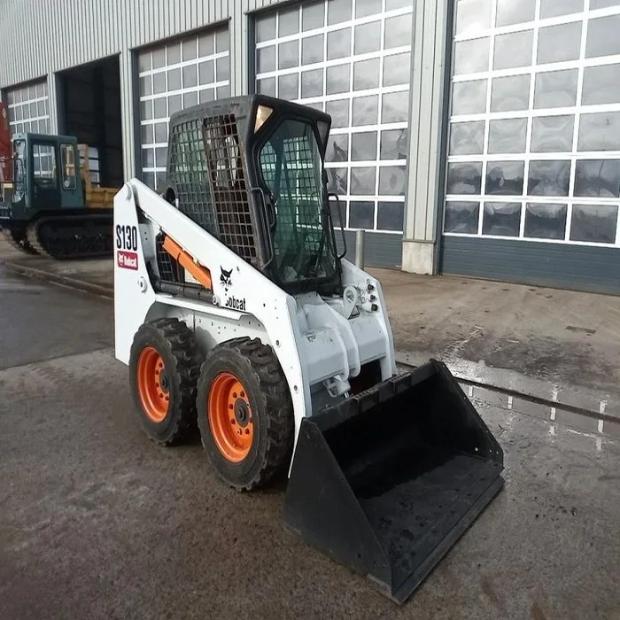 Bobcat Used Mini Skid Steer Loader Bobcat T450 1 ton wheel small skid steer loader with bucket