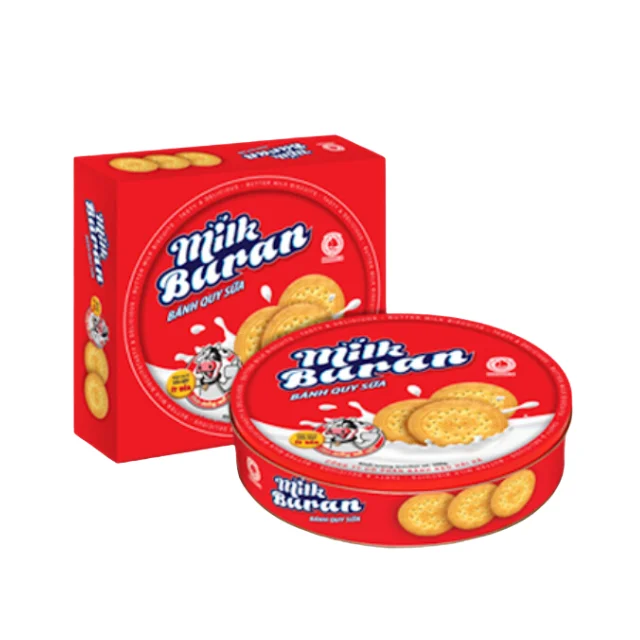 New design 2024 healthy cookie and biscuits BURAN brand manufacturer HaiHa confectionery from Vietnam