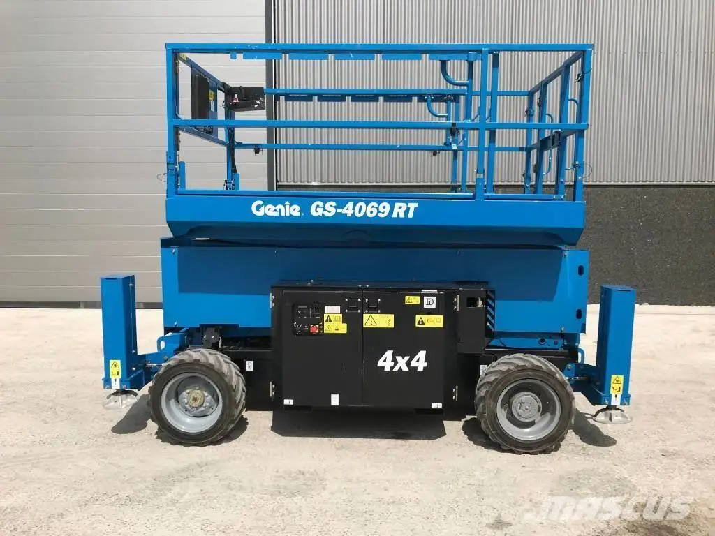 Genie GS-4069 DC 14.30m electric-drive rough terrain slab scissor lift for sale