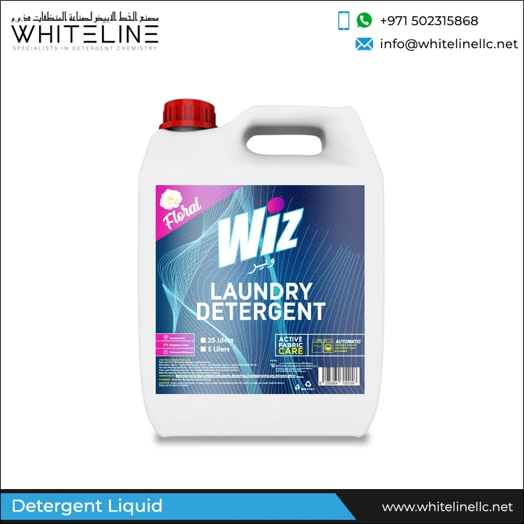 Superb Quality Custom Fragrance 5 Liter Laundry Detergent Liquid from Top Listed UAE Origin Manufacturer