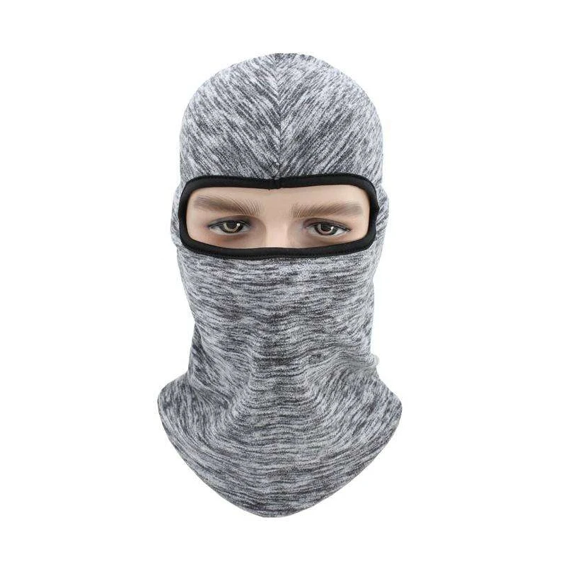 Wholesale Face Knitted Beanie Face Cover Winter Balaclava Hole Full Face Plain Mask for Winter Outdoor Sports