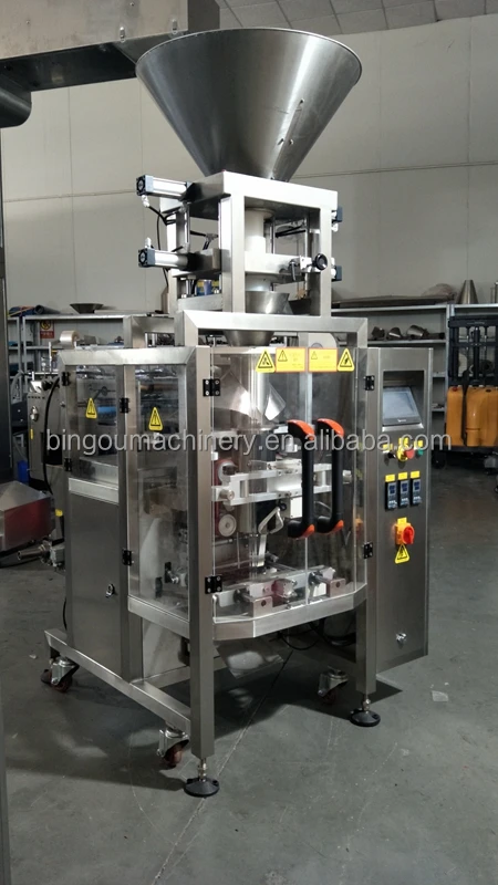 Most Popular Automatic Vffs Packaging Machine for Rice Sugar Salt Granule Animal Feed Packaging Machine for Sale
