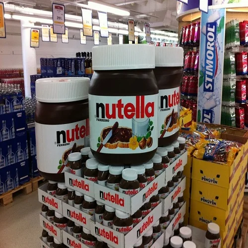 Качественный шоколад Nutella по