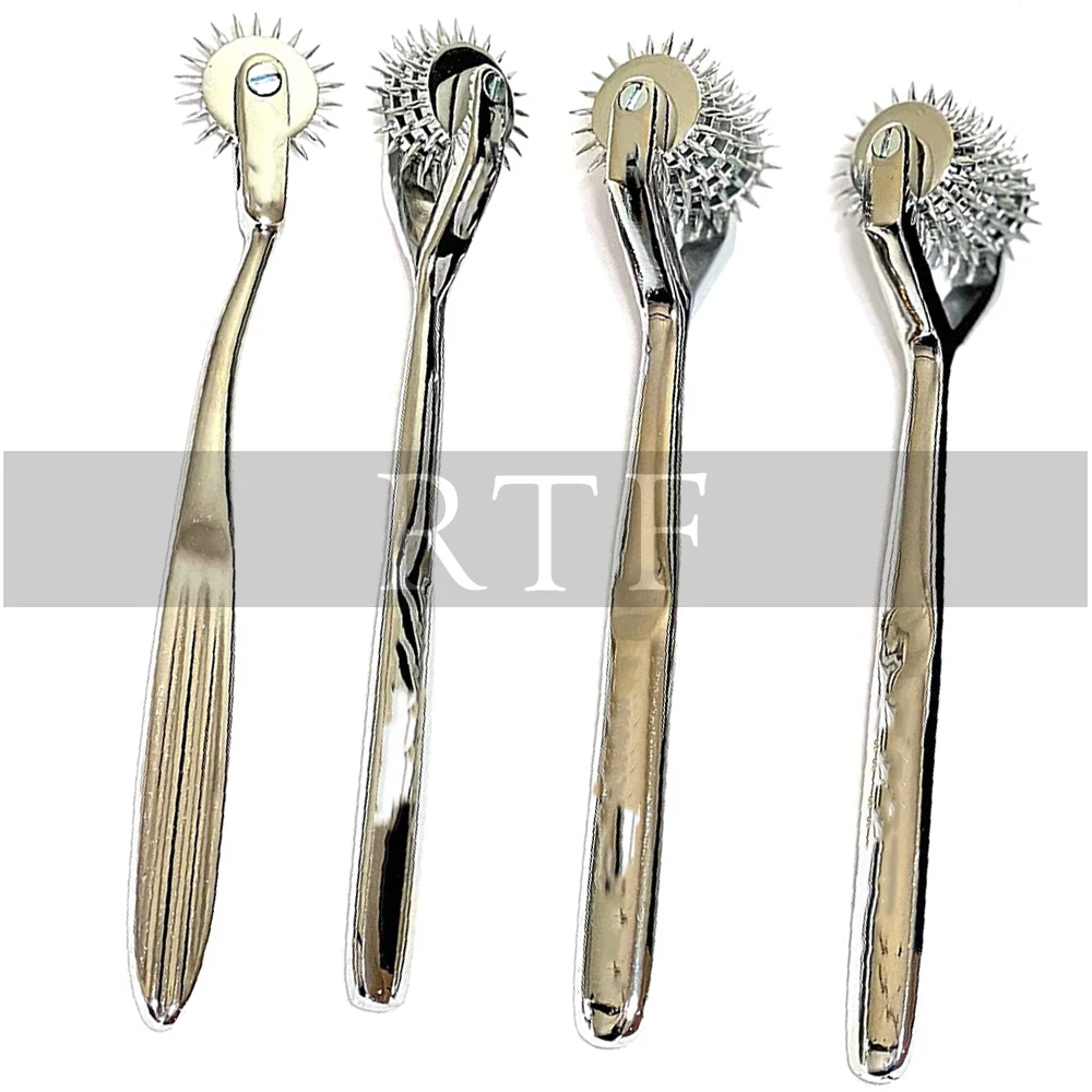 Diagnostic NEUROLOGICAL Instruments WARTENBERG Sensory Pinwheel PIN Wheel 5 Head Stainless Steel