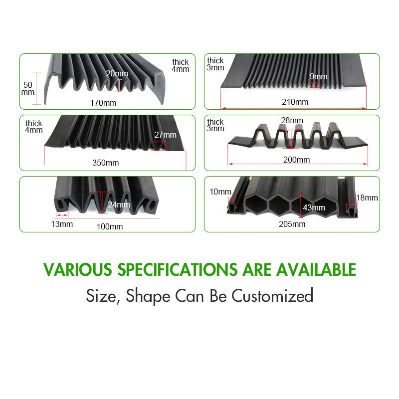 Building organ board sealing strip wave viaduct deformation seam waterproof caulking strip bridge expansion joint strip