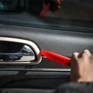 MICTUNING 19pcs Car Audio Dash Door Panel Window Molding Auto Trim Removal Tool Plastic Trim Removal Tool Set