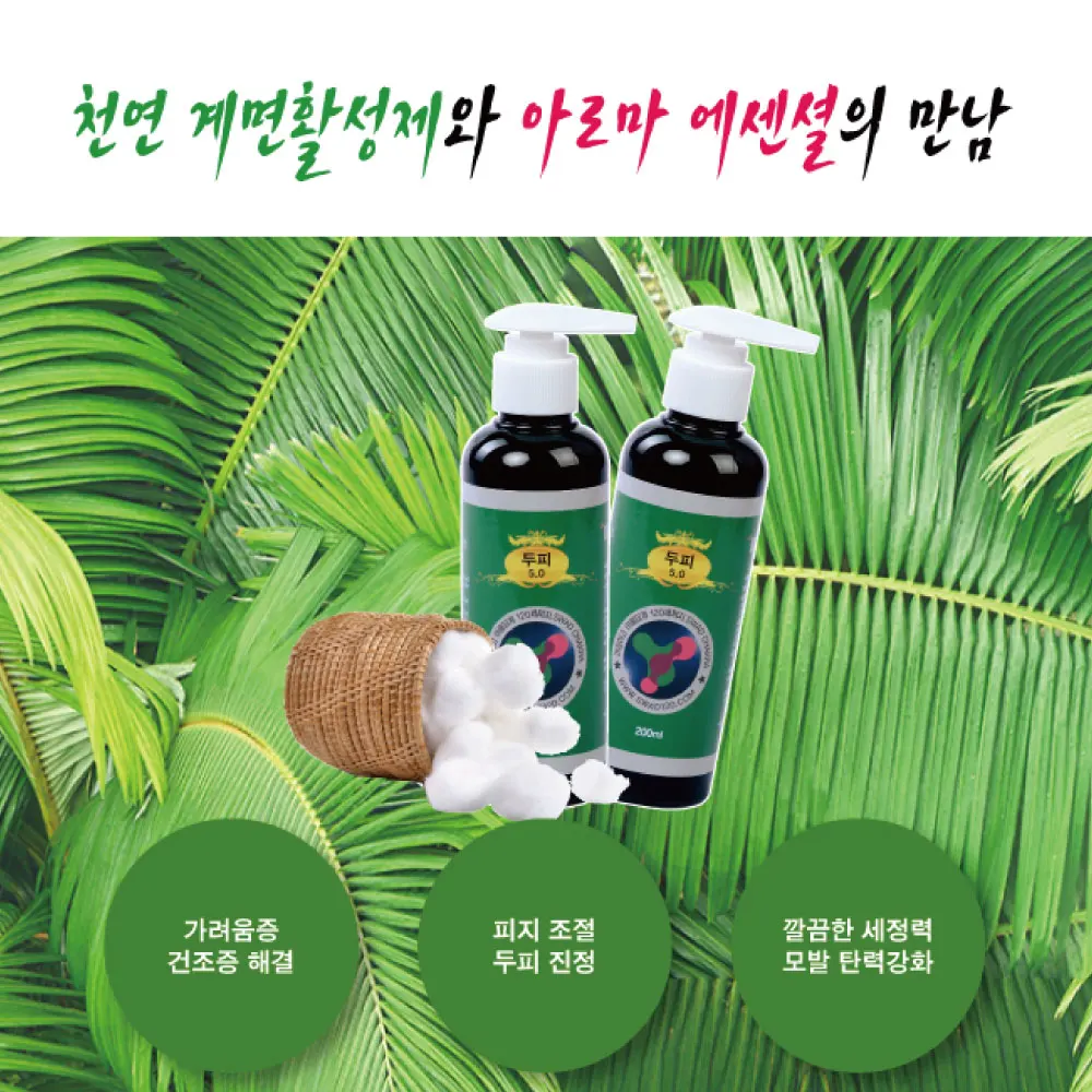 Hair Care Products [Dr.SWAD] Scalp 5.0 (Scalp Healing Shampoo) Dandruff Removal Contains Natural Protein Hair Loss Care