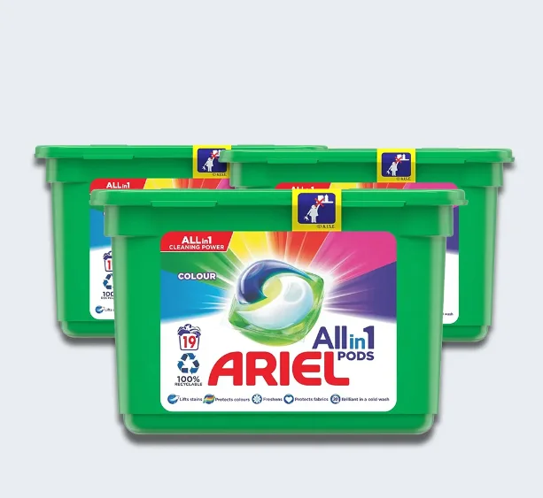Washing Capsules Beads Liquid Capsule Ariel Pods Gel in Powder Scent Soap for Cleaning Booster Laundry