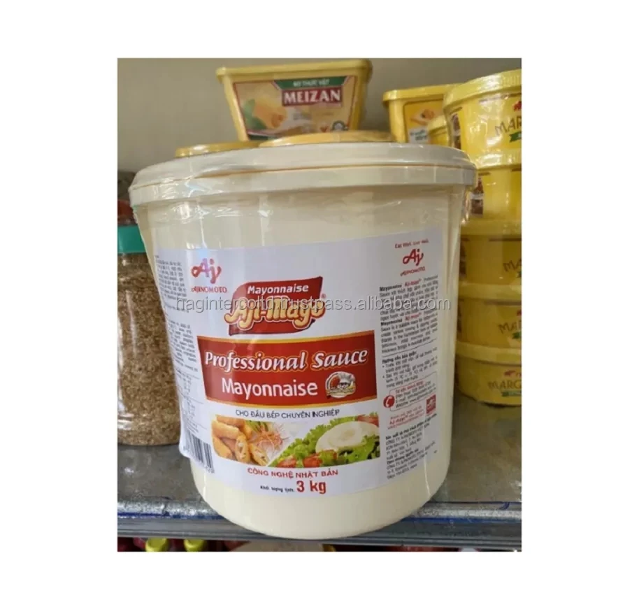 Professional manufacturer supply wholesale Mayonnaise Base Type (HORECA) pail 3kg High Quality Best Price