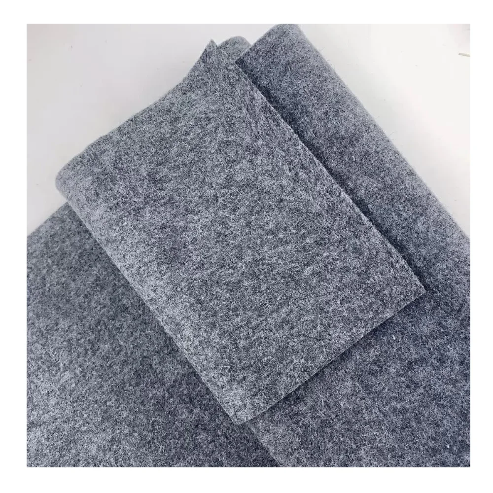 Sustainable Breathable Punched 100% Polyester Waterproof Premium Garment/Tennis Materials Needle Plain Texture Felt from Vietnam