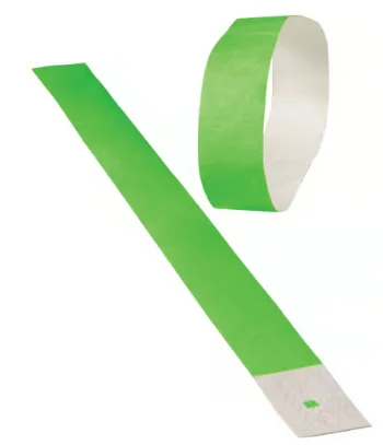 Event Wristbands / Neon Green 100-pc Colorful Wristbands Bracelets for kids