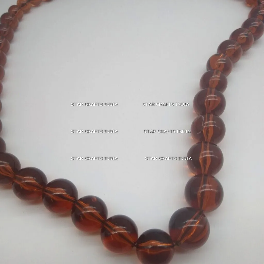 Buy Luxury Fashion Jewelry Marbled Pink Marco Vintage Lucite Beaded Chunky Statement Necklace From SCI