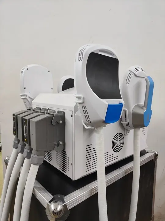 2022 skin beauty 4 handles 13 tesla ems body sculpting rf portable machine