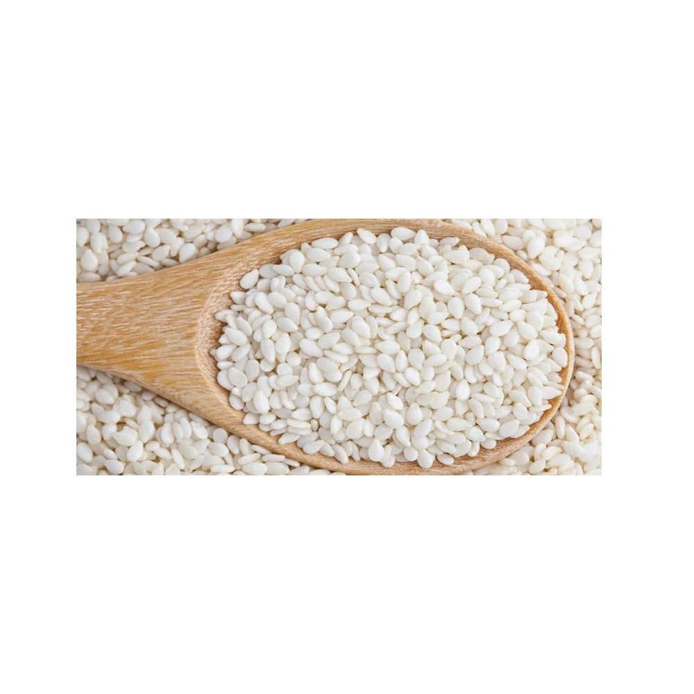 Premium Quality Natural White Hulled Sesame From India