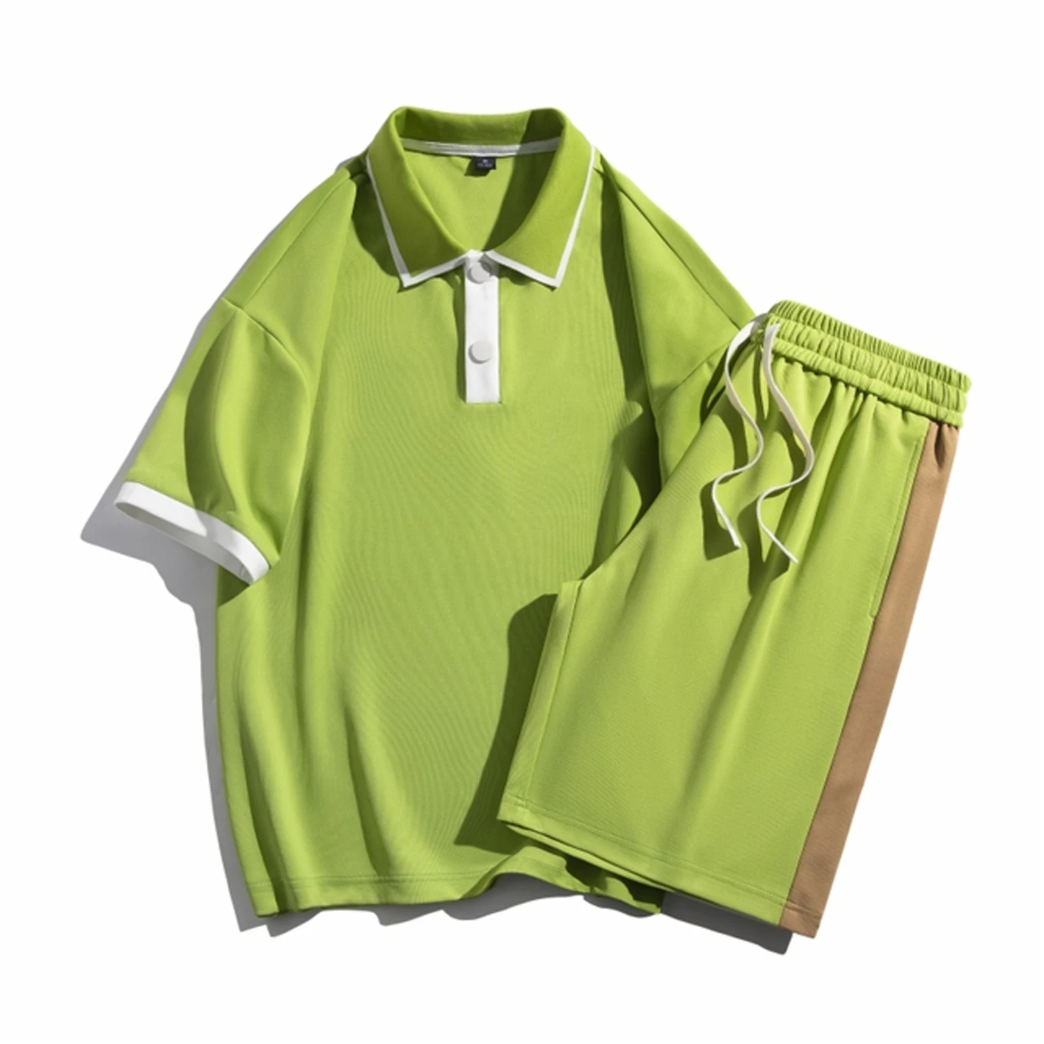 Sublimation Tiger Fitness Short Sleeve Sports Suit Jogging Sportswear Quick Dry Tracksuit Workout Clothes Men Shirt And Short