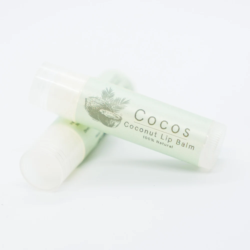 Best Seller Cocos Coconut Lip Balm Vegan Thai Skin care With Thai Organic Virgin Coconut Oil