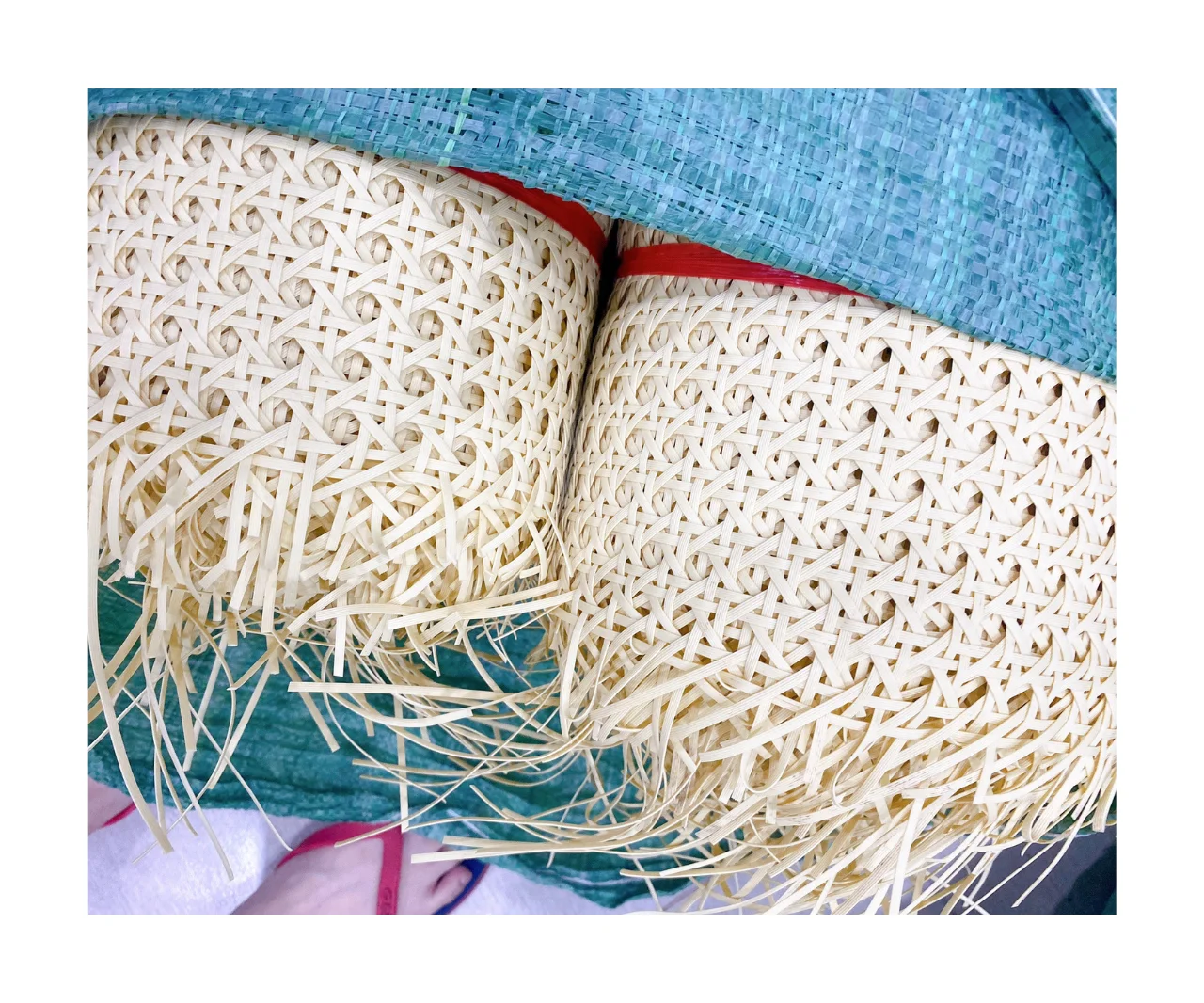 Wholesale from Vietnam// Home Decor Rattan Webbing Cane Plastic Cheap Price for sale supplier