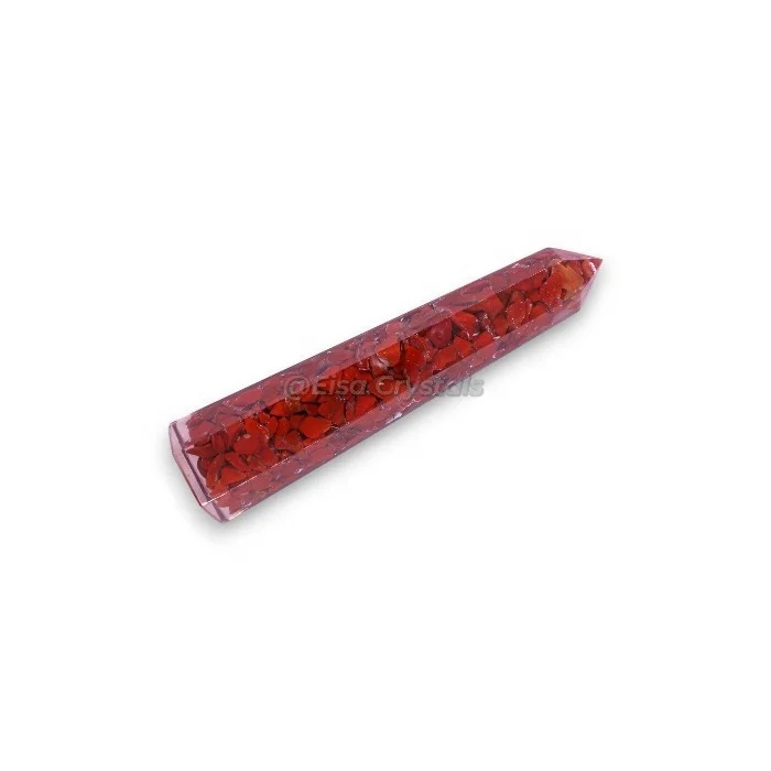 Cheap Price Red jasper Orgone Tower Points Crystal Supplier Orgonite Point Gemstone Natural Mineral Crystals Healing Stones Sale