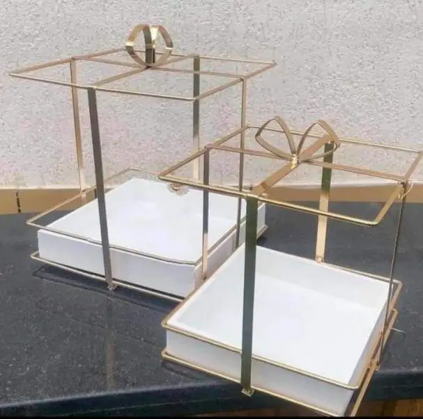 Set Of Two Accessories Gift Box Basket Container Handmade Storage Baskets High Selling Households Items Fashion Garbage Stored